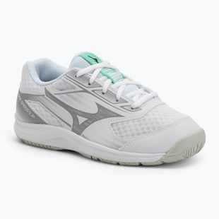 Dětské volejbalové boty Mizuno Cyclone Speed 5 white/black/frozen emerald