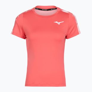 Dámské tenisové tričko Mizuno Daybreakers Printed calypso coral