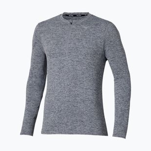 Pánské běžecké tričko Longsleeve Mizuno Core Impulse Half Zip Tee quicksilver 