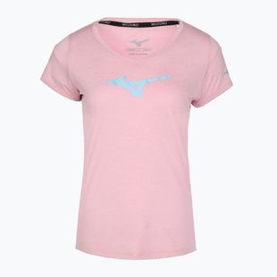 Dámské běžecké tričko Mizuno Core Runbird Tee bleached mauve