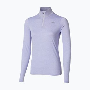 Dámská běžecká mikina Mizuno Core Impulse Half Zip Tee icelandic blue