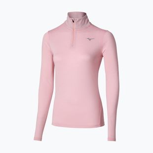 Dámská běžecká mikina Mizuno Core Impulse Half Zip Tee bleached mauve