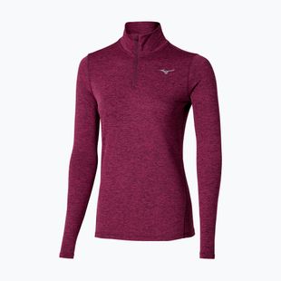 Dámská běžecká mikina Mizuno Core Impulse Half Zip Tee dark purple