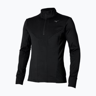 Pánské běžecké tričko Longsleeve Mizuno Active Warm Half Zip black