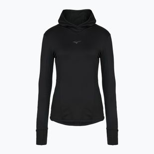 Dámská běžecká mikina Mizuno Active Warm Hooded black