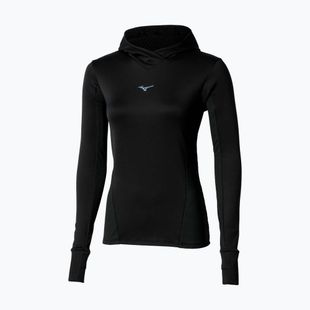Dámská běžecká mikina Mizuno Active Warm Hooded black