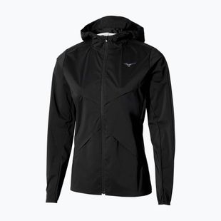 Dámská běžecká bunda Mizuno Tech Thermal Charge Hooded black