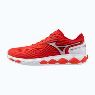 Tenisové boty Mizuno Wave Enforce Tour 2 CC fiery red/white/sun-dried toma