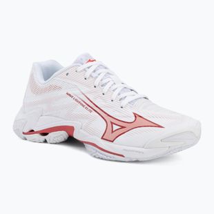 Dámské volejbalové boty Mizuno Wave Lightning Elite white/rose elegance/lava falls