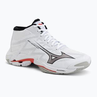 Volejbalové boty Mizuno Wave Lightning Elite Mid white/black/fiery red