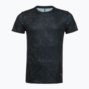 Pánské běžecké tričko Mizuno Active DryAeroFlow Graphic black/gray