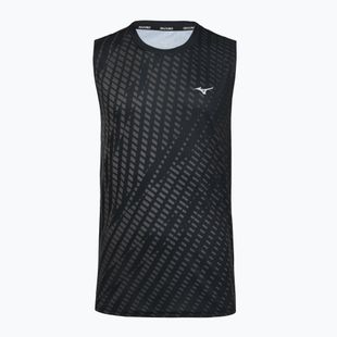 Pánské běžecké tričko Mizuno Core Graphic Sleeveless black/gray