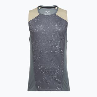 Pánské běžecké tílko Mizuno Active DryAeroFlow Graphic Tank Top lava smoke