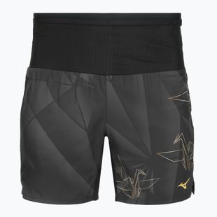 Pánské běžecké šortky Mizuno Active Graphic Multi Pocket tan/orange