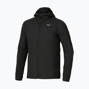 Pánská běžecká bunda Mizuno Tech Light Hooded black