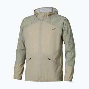 Pánská běžecká bunda Mizuno Active Alpha Hooded elm