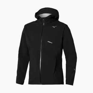 Pánská běžecká bunda Mizuno Trail Waterproof 20K Hooded black