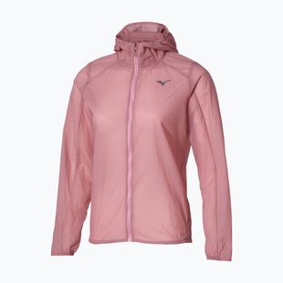 Dámská běžecká bunda  Mizuno Tech Light Hooded Jacket rose elegance