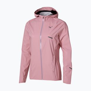 Dámská běžecká bunda Mizuno Trail Waterproof 20K Hooded rose elegance