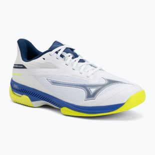 Tenisové boty Mizuno Wave Exceed Court AC white/dazzling blue/lightning
