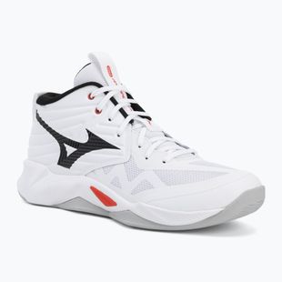 Volejbalové boty Mizuno Wave Momentum Pro Mid white/black/fiery red