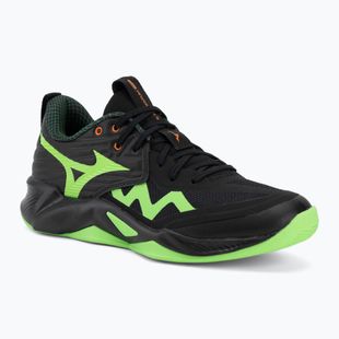 Volejbalové boty Mizuno Wave Momentum Pro black/glowing apple/mandarin orange