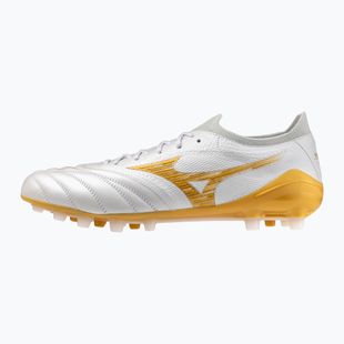Kopačky Mizuno Morelia Neo IV Beta Japan AG white/mp gold/cool gray 3c