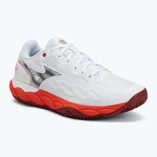Pánské tenisové boty Mizuno Wave Enforce Court CC fiery red/white/sun-dried tomato