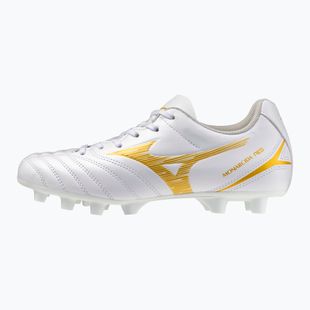 Dětské kopačky Mizuno Monarcida Neo III Select FG white/mp gold