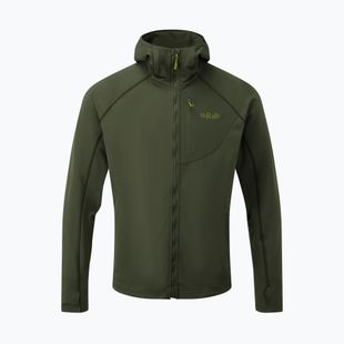 Pánská mikina Rab Superflux Hoody army QFE-89