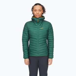 Dámská zateplená bunda Rab Cirrus Alpine green/sahara