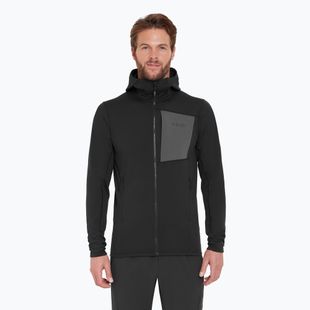 Pánská mikina Rab Superflux Hoody black QFG-13-BLK