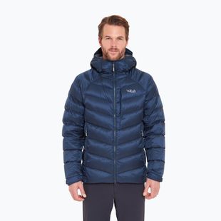 Pánská péřová bunda Rab Glaceon Pro Jacket tempest blue