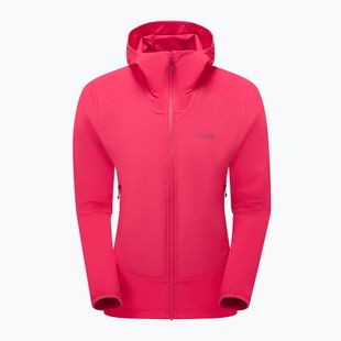 Dámská softshellová bunda Rab Borealis Hoody watermelon