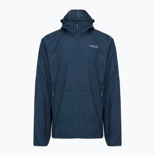 Pánská větrovka Rab Windgather Hoody tempest blue