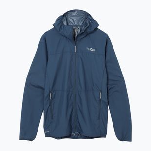 Pánská větrovka Rab Windgather Hoody tempest blue