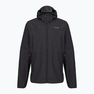 Pánská větrovka Rab Windgather Hoody black