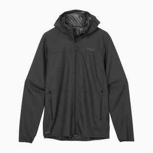 Pánská větrovka Rab Windgather Hoody black