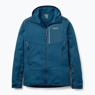Pánská mikina Rab Ascendor Hoody tempest blue