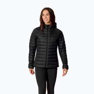 Dámská péřová bunda Rab Microlight Alpine Hoody black
