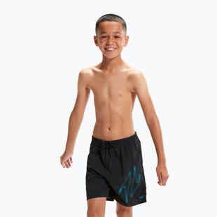 Speedo pánské plavecké šortky Hyper Boom Logo 15" Watershort black 8-00318815199