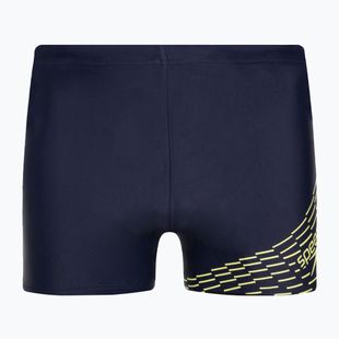 Pánské plavecké boxerky Speedo Medley Logo Aquashort navy blue 8-1135406872