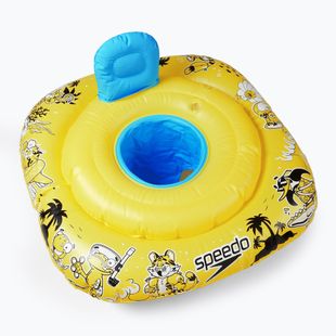 Plavací kolo Speedo Character Swim Seat 0-1 se sedákem yellow/blue
