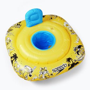 Dětský kruh do vody se sedačkou Speedo Character Swim Seat 1-2 yellow/blue
