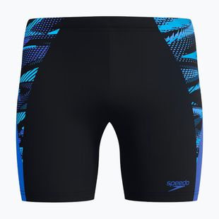 Pánské plavecké jammery Speedo Endurance+ Max Splice Jammer black/cobalt pop