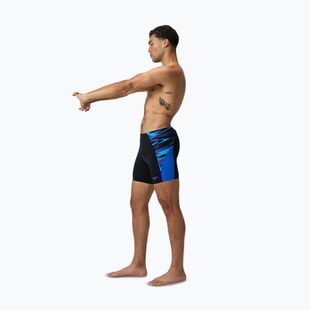 Pánské plavecké jammery Speedo Endurance+ Max Splice Jammer black/cobalt pop
