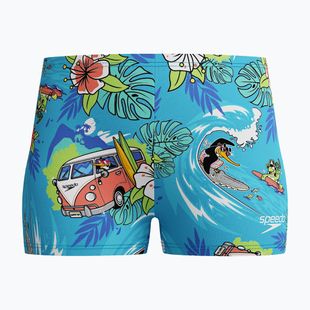 Dětské plavecké boxerky Speedo Learn To Swim Digital Allover Aquashort picton blue