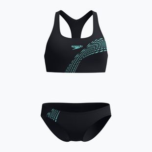 Dámské dvoudílné plavky Speedo Placement Bikini set arctic glass