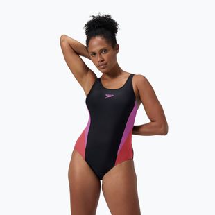 Dámské jednodílné plavky Speedo Colourblock 2.0 neon violet
