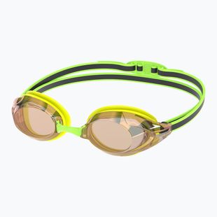 Plavecké brýle Speedo Vanquisher 3.0 Mirrored hyper yellow/grey/ablaze mirror